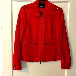 Carlisle red blazer